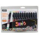 Set of 12 skrib acrylic paint markers classic colors Pébéo Set of 12 skrib acrylic paint markers classic colors Pébéo